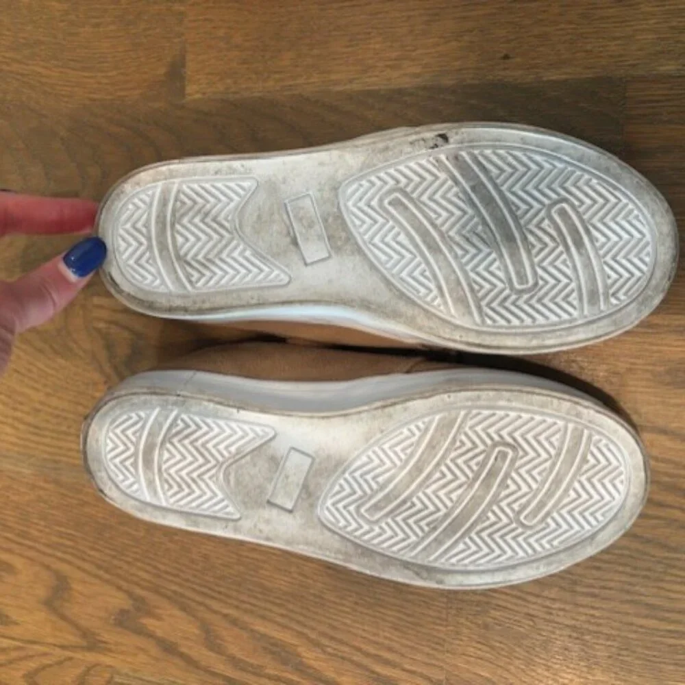 Janie and Jack Suede Lace up shoes - Size 3 - Picture 2 of 2
